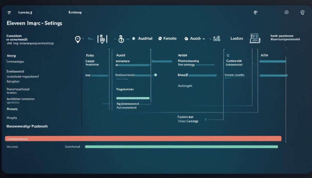 ElevenLabs narration settings